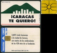 Edición especial Tarjetas CANTV Julio 1995