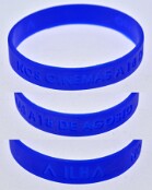 Pulseiras de Borracha