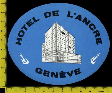 Hotel de LAncre - Geneve