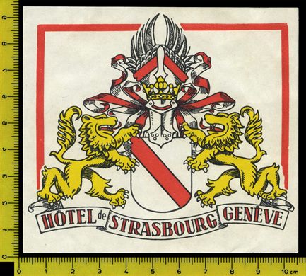 Hotel de Strasbourg Geneve