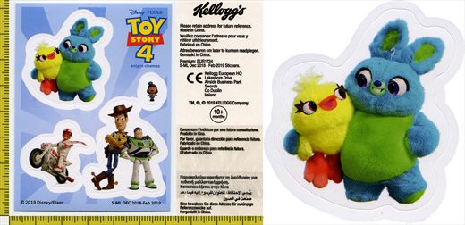 Toy Story 4 Ducky and Bunny
