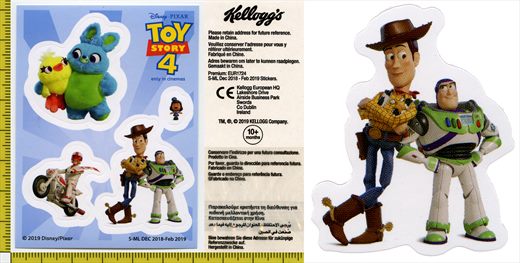 Toy Story 4 Woody and Buzz Lightyear