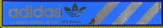 Adidas (silver-blue)