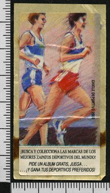 Chicle deportivo 2000 - Corredores