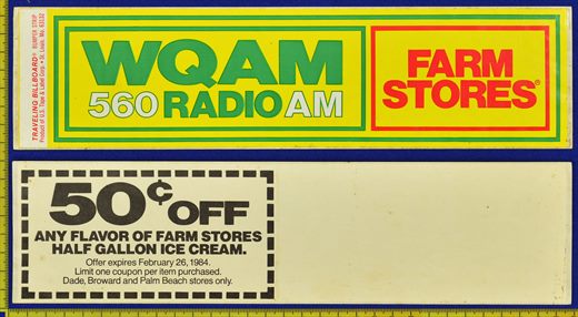 WQAM 560 Radio AM - Farm Stores