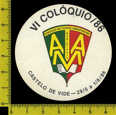Associacao dos Tecnicos Administrativos Municipais - Castelo de Vide 1986