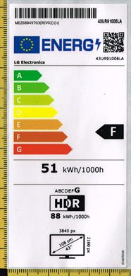 LG 43UR91006LA TV