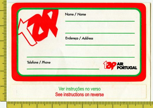 tap (etiqueta de equipagem)