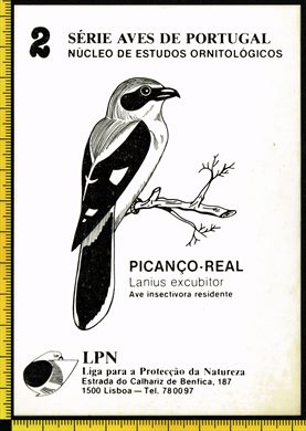 LPN Liga para a Proteccao da Natureza - Serie Aves de Portugal 2