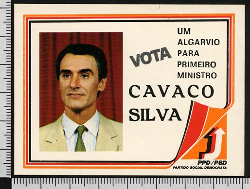 PPD-PSD - Cavaco Silva para Primeiro Ministro