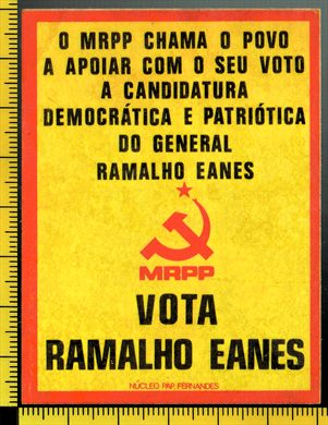 MRPP - Vota Eanes 4
