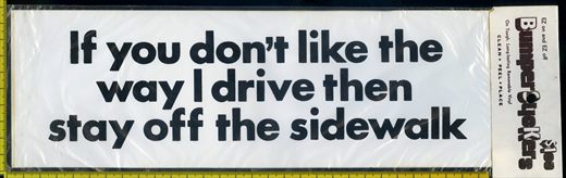 Bumper Stickers