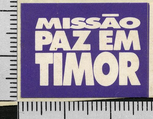 Missao Paz em Timor