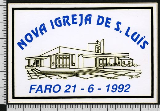 Nova Igreja de S. Luis Faro 21-06-1992