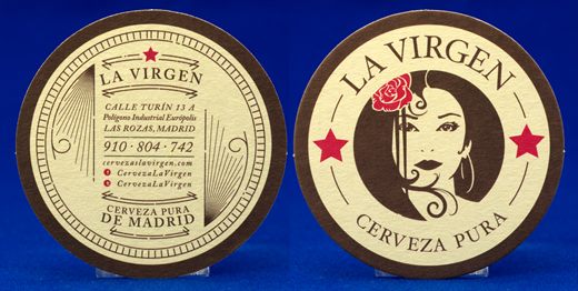 La Virgen Cerveza pura de Madrid