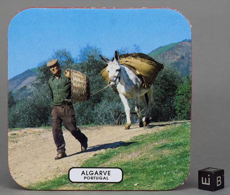 Posavasos de cortica (Portugal, Algarve) 01