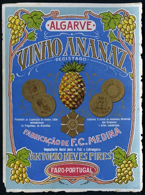Vinho Ananaz F.C. Medina - Antonio Neves Pires - Portugal-Algarve-Faro