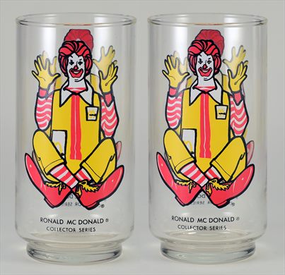 McDonalds Ronald McDonald Collector Series 1980s