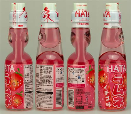 Ramune Strawberry 200ml (HATA)