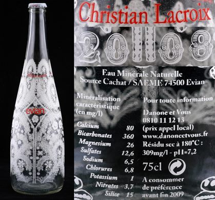 Evian Christian Lacroix 2008 75cl