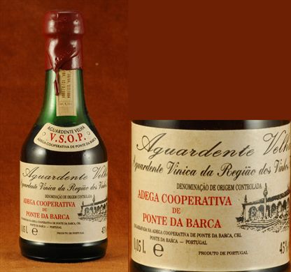 Aguardente Velha VSOP 50ml 45vol