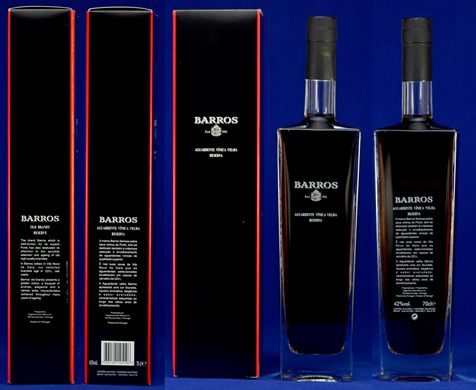 Barros aguardente vinica velha reserva 70cl