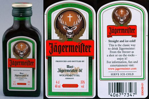 Jagermeister 4cl 35vol