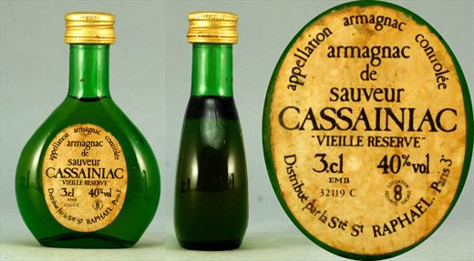 Cassainiac armagnac de sauveur 3cl 40vol