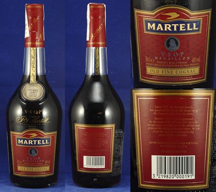 Martell VSOP Medaillon Old Fine Cognac 70cl 40vol