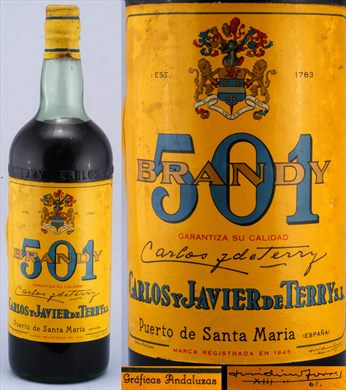 Brandy 501 de Carlos y Javier de Terry