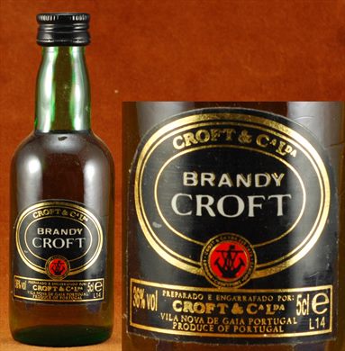 Croft Brandy 50ml 5cl 36vol