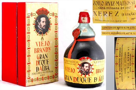 Gran Duque de Alba Viejo Brandy Zoilo Rviz-Mateos 0,75L 40vol