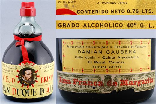 Gran Duque de Alba Viejo Brandy Zoilo Rviz-Mateos 0,75L 40vol