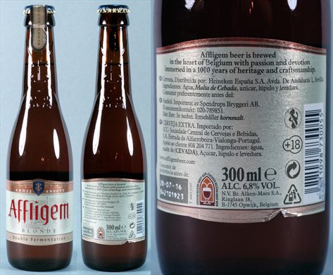 Affligem blonde 300ml 6,8vol