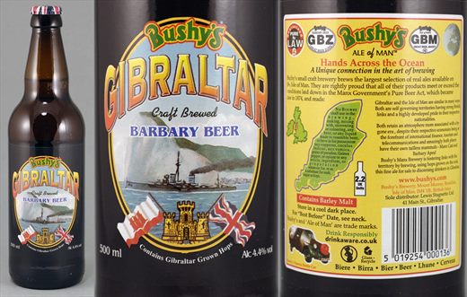 Bushys Gibraltar Barbary Beer 500ml