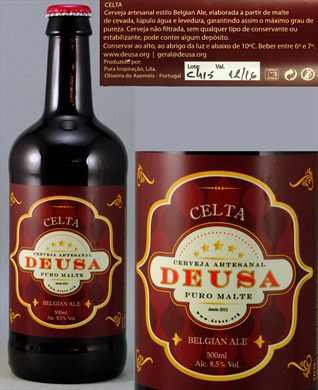 Deusa Belgian Ale 500ml 2016-12