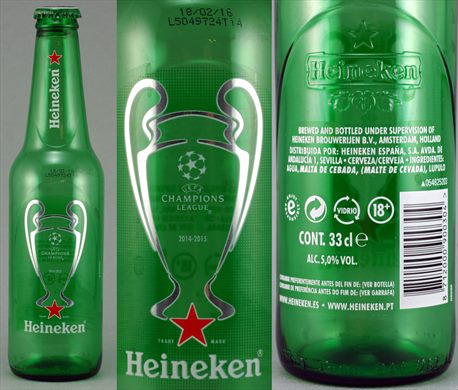 Heineken - UEFA Champions League 2014-2015 33cl