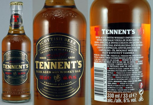 Tennents Beer Aged with Whisky Oak 330ml