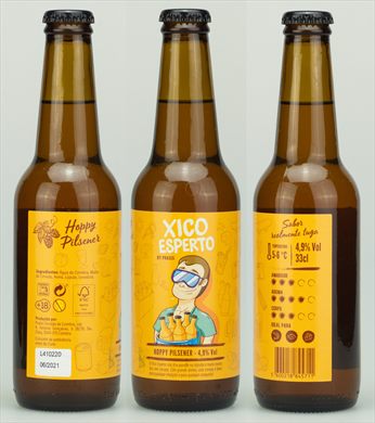 Praxis Xico Esperto Hoppy Pilsener 33cl 2020