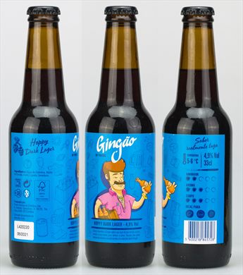 Gingao by Praxis Hoppy Dark Lager 33cl