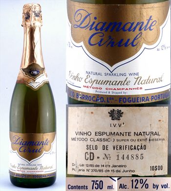Dimante Azul Vinho Espumante Natural Meio seco