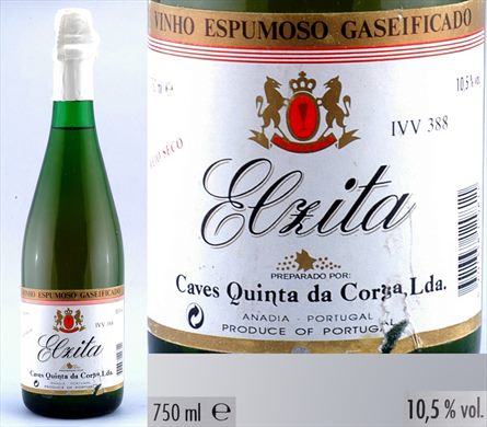 Elzita Vinho Espumoso Gasificado Meio seco