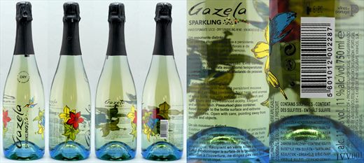 Gazela Sparkling vinho espumante seco 750ml