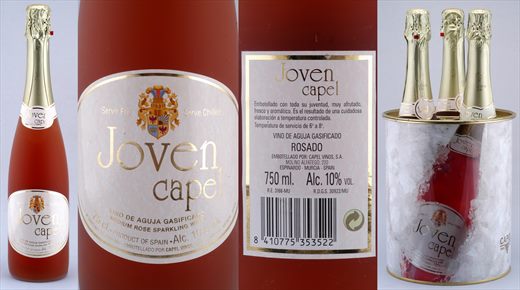 Jovem Capel Vino de Aguja Gasificado Rosado