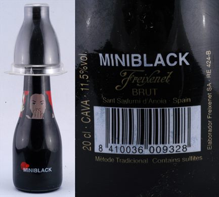 Miniblack Freixenet Brut