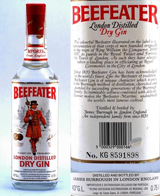 Beefeater London Distilled Dry Gin