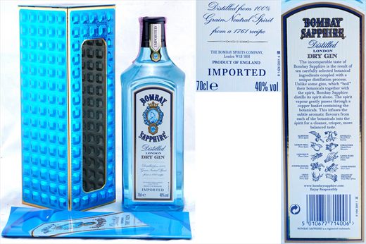Bombay Sapphire Distilled London Dry Gin