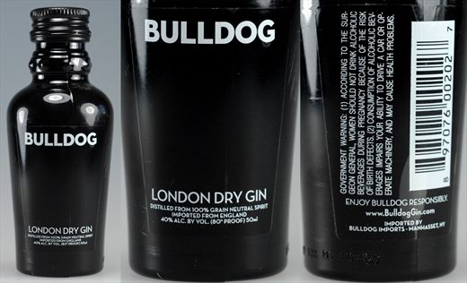 Bulldog London Dry Gin 50ml
