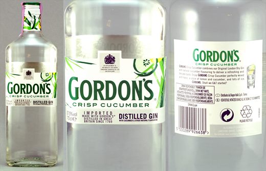Gordons Crisp Cucumber Gin 70cl