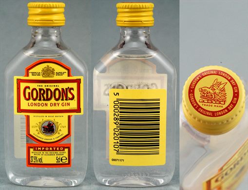 Gordons Dry Gin 5cl